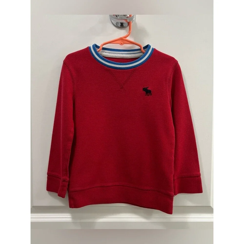 abercrombie kids Red Sweatshirt Size 3/4
